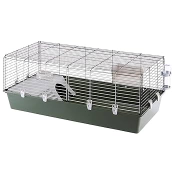 y⭐︎Rabbit Rabbit Hutch Indoor White Bunny Cage Indoor Tall with Wheels
